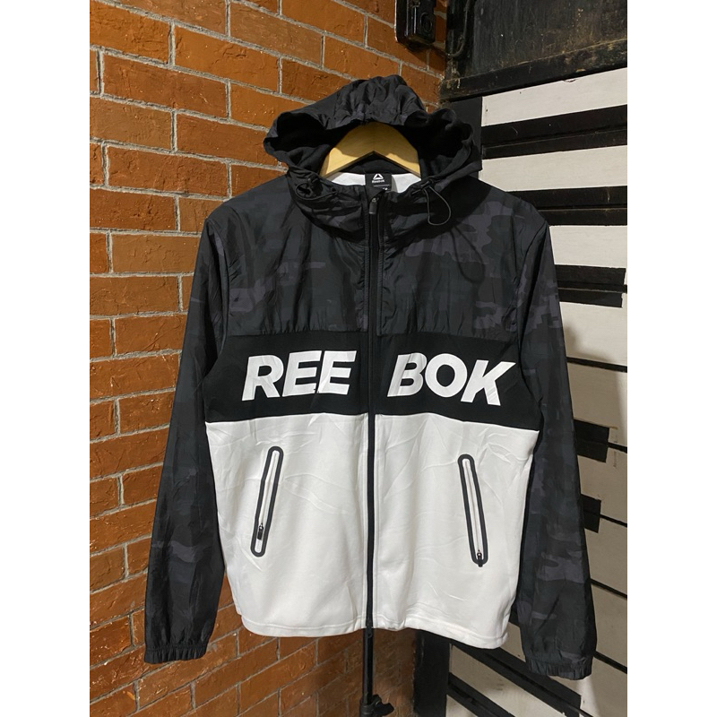 jaket rebook azul