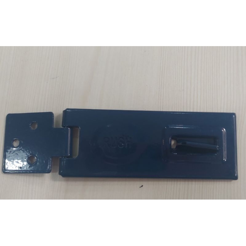 Grendel plat silver dan warna biru