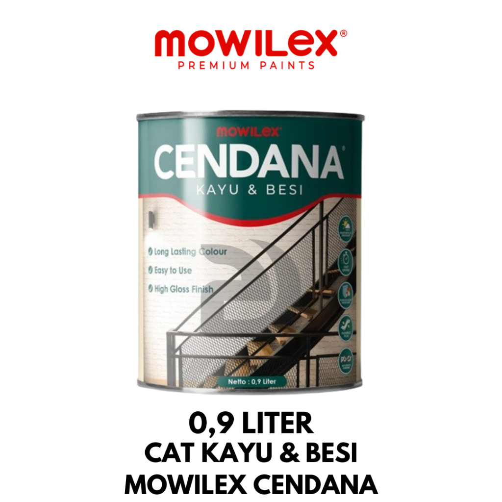 Cat Kayu dan Besi Mowilex Cendana 0.9 Liter