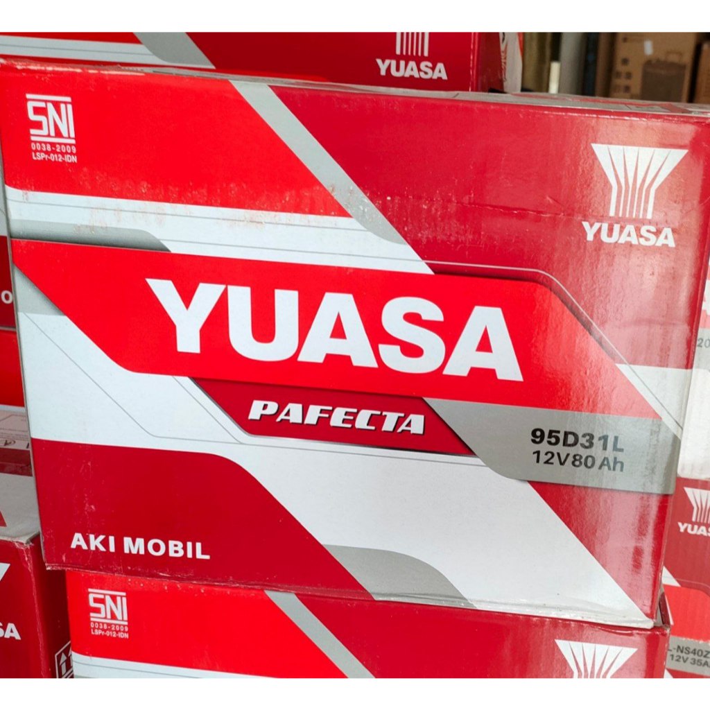 AKI BASAH YUASA  95D31L(80AH ) DAN AKI BASAH YUASA NX110-5L - Aki Mobil