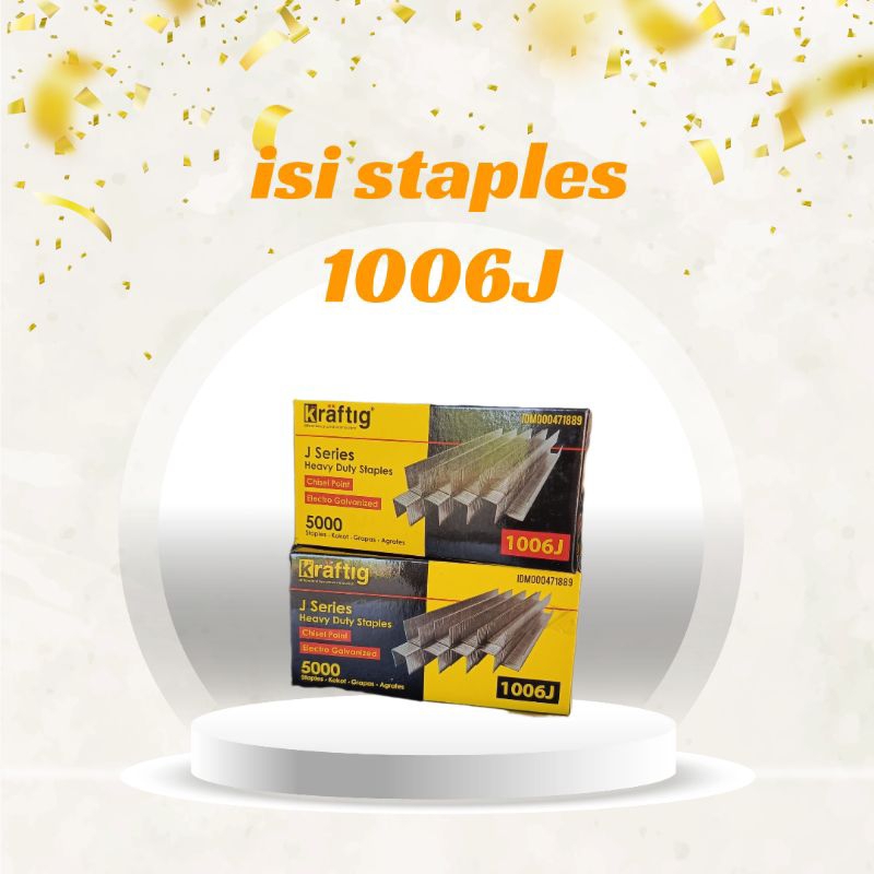 

isi Staples tembak KRAFTIG tipe 1006J