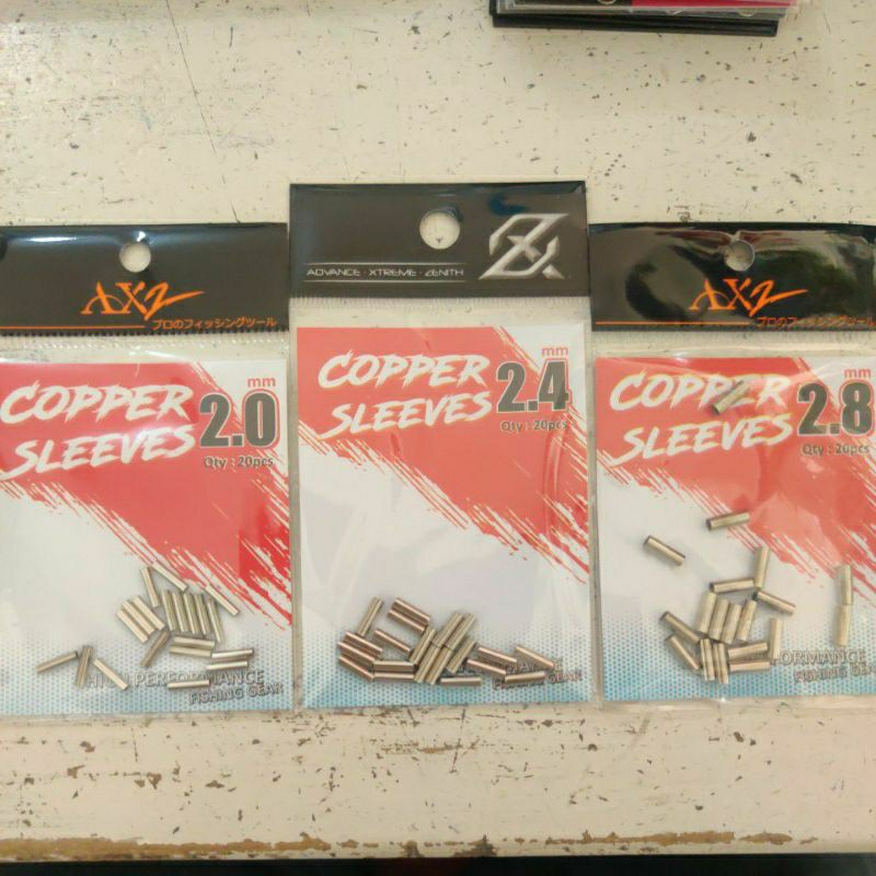 KLEM PANCING SELING / COPPER SLEEVES AXZ
