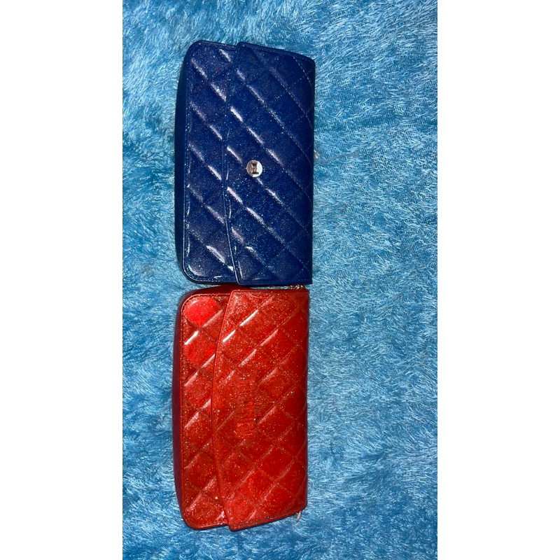 tas jelly gliter yang satu minus