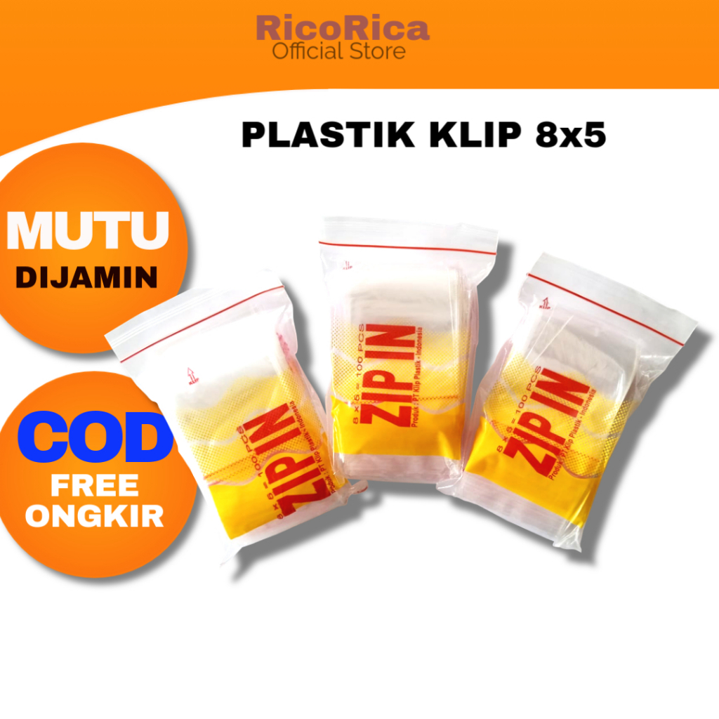 Plastik Klip Ziplock Kecil Untuk Jualan Snack