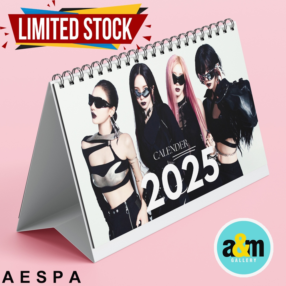 

A&M Kalender AESPA Kalender Meja Kalender 2025 Kalender K-POP