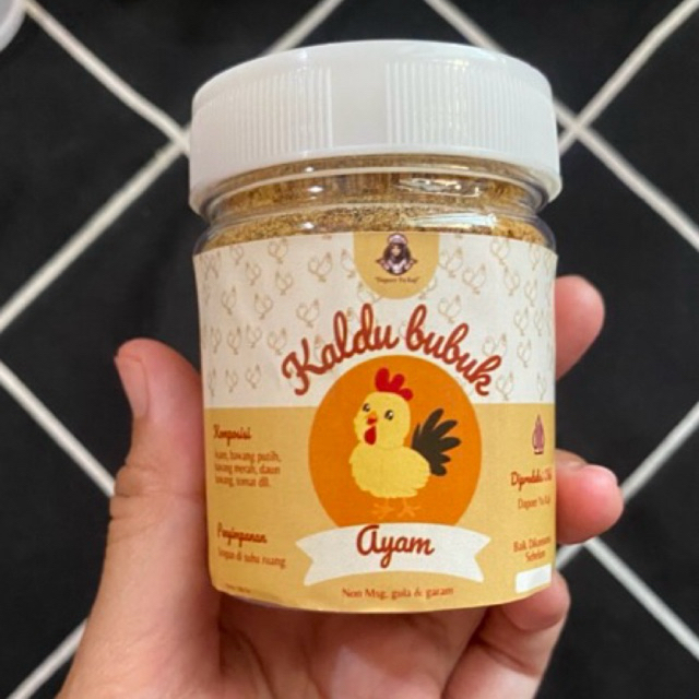 

kaldu bubuk ayam home made by "dapoer Yukaji