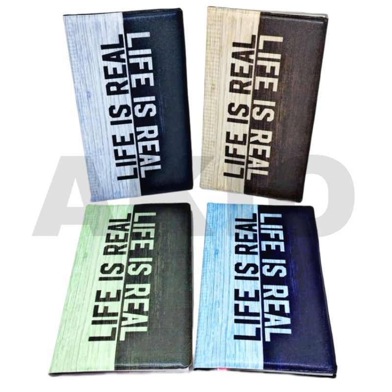 

Notebook Buku Agenda Kerja A6 Mini Karakter LIFE IS REAL 72 Lb Aesthetic 012 Hardcover Bisnis Kantor