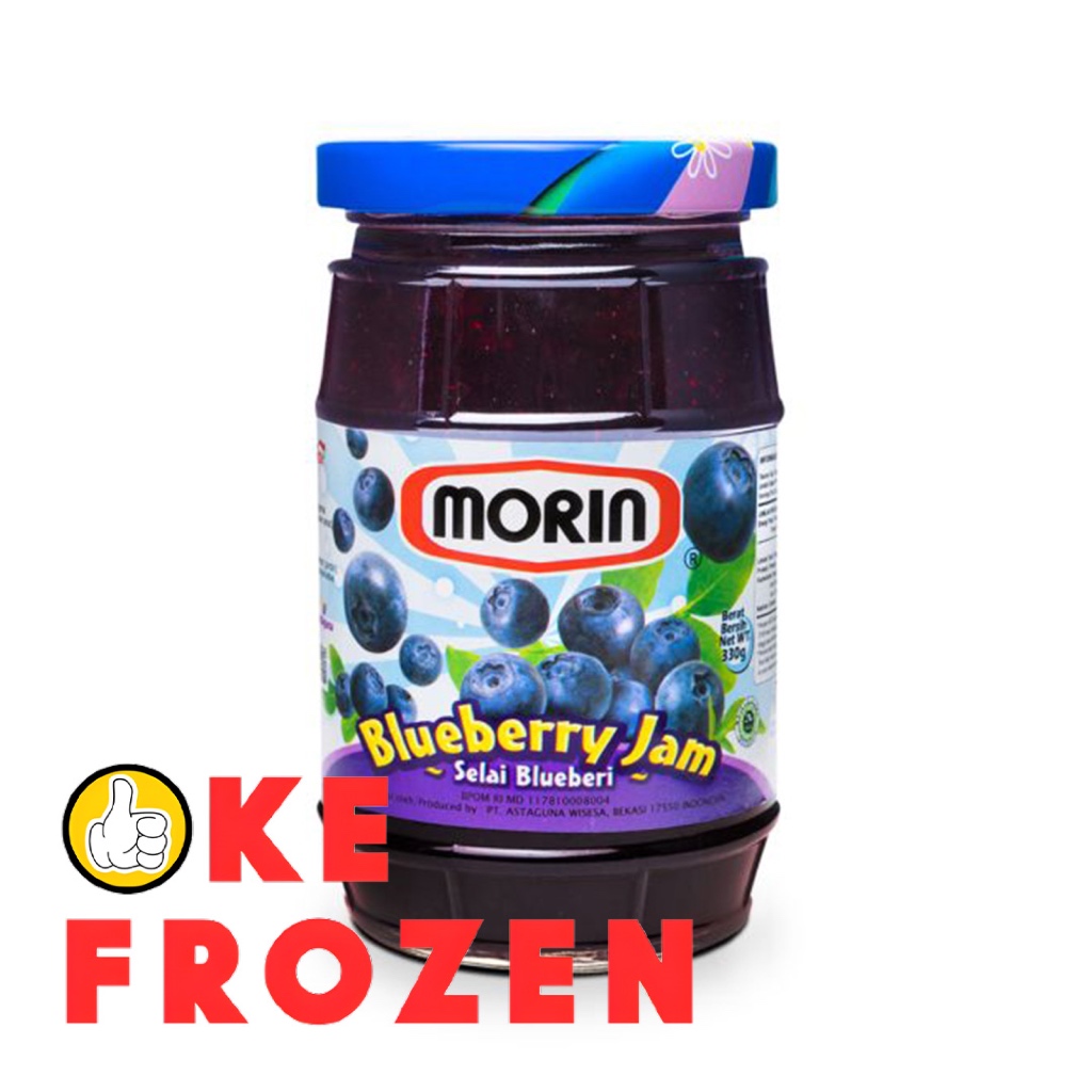 

MORIN BLUEBERRY JAM 330GR/SELAI BLUEBERRY MORIN JAR SELAI ROTI
