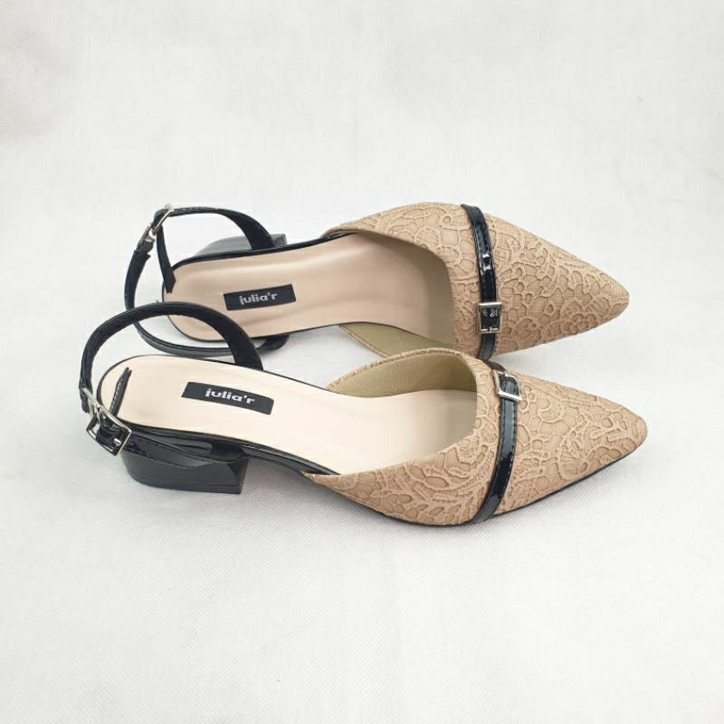 ISM - Sepatu Heels Wanita 5cm Juliar/R.0139 - Heels Simple Wanita