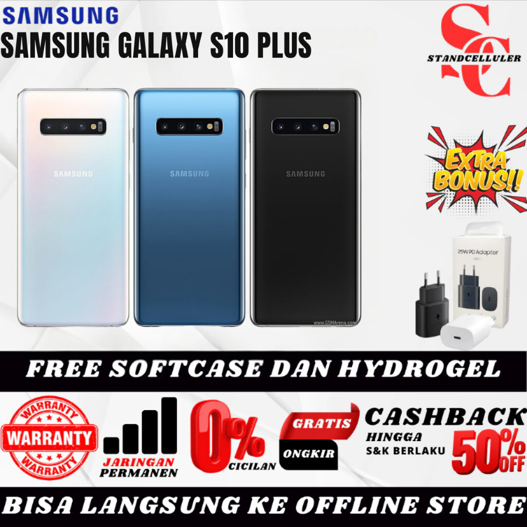 SEIN | Samsung Galaxy S10 Plus 1TB 512GB 128GB Second Fullset Resmi Indo