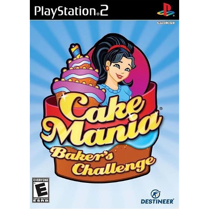 Kaset Playstation 2 - Cake Mania Baker's Challenge