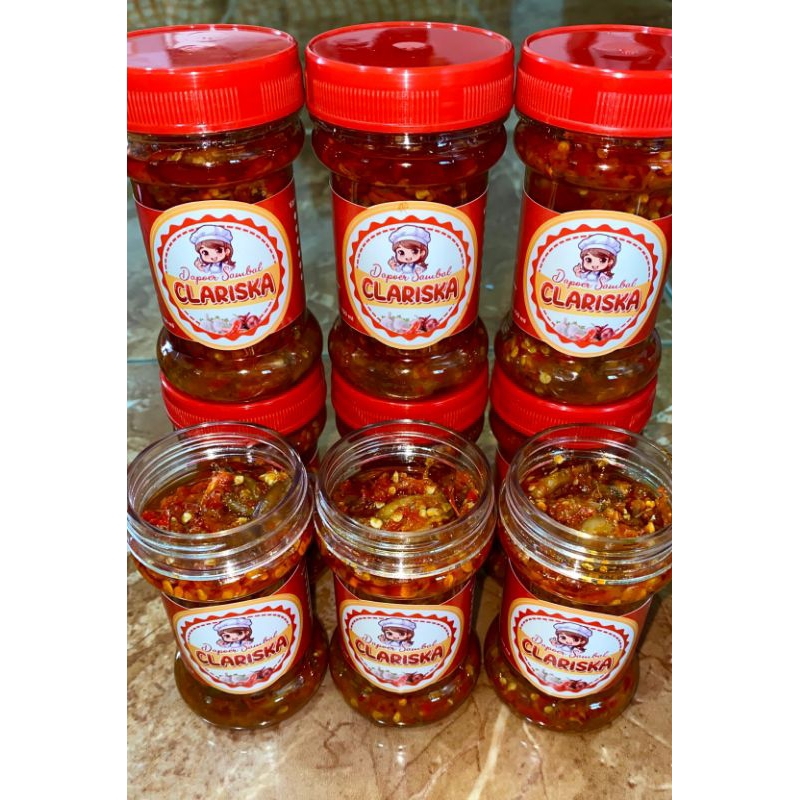 

Dapoer Sambal Clariska, Sambal Baby Cumi Original 150ml