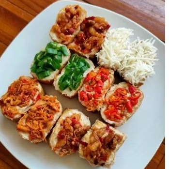 

Tahu bakso toping isi 5