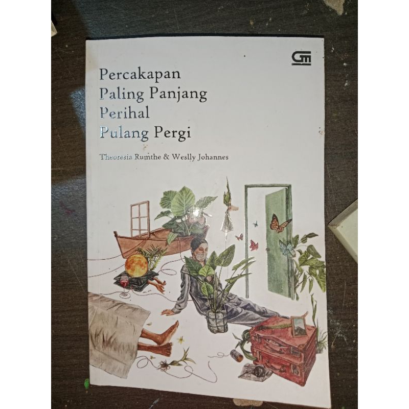 PRELOVED ORIGINAL Percakapan Paling Panjang Perihal Pulang Pergi- Buku Novel Murah Ori