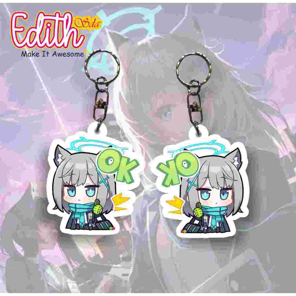 [BUKAN PO]  Gantungan Kunci Blue Archive / Keychain Blue Archive