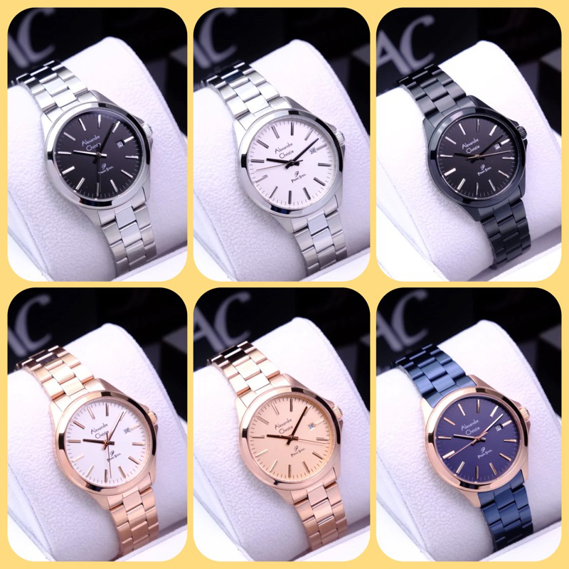 JAM TANGAN WANITA ALEXANDRE CHRISTIE AC 1026 LD / AC 1026 / 1026 ORIGINAL STAINLESS STEEL GARANSI RE