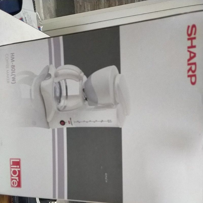sharp coffee maker
