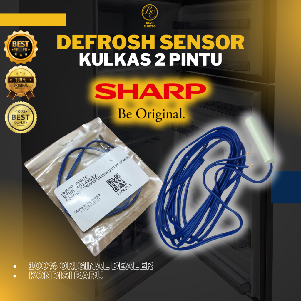 Sensor Defrost kulkas SHARP 2 Pintu ORIGINAL DEALER