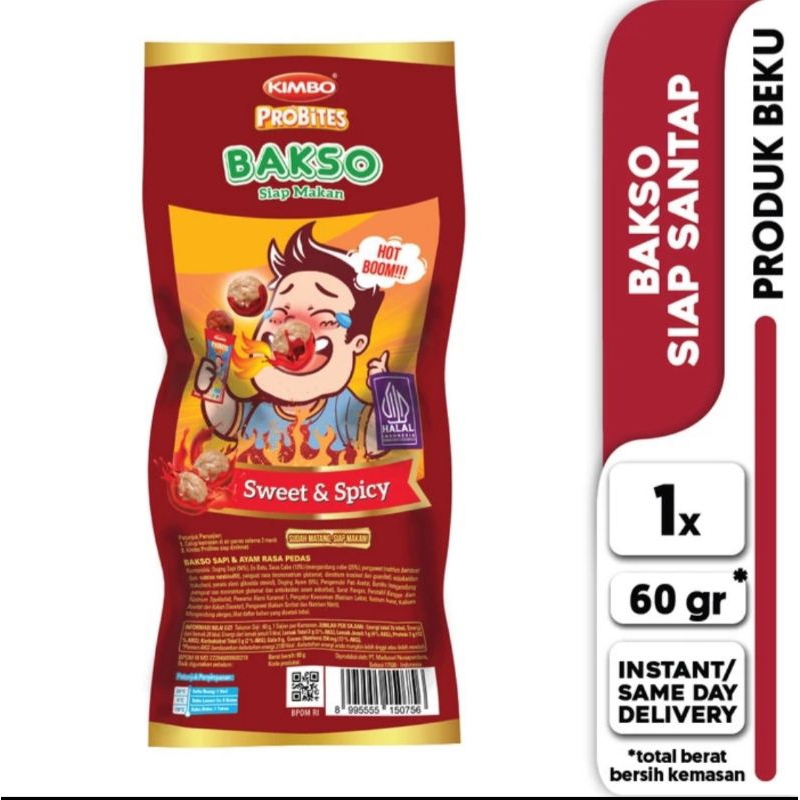 

KIMBO PROBITES Baso Sweet & Spicy (1 Pcs)