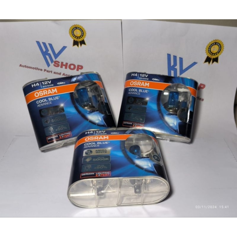 Osram Coolblue Advance H4 12v60/55w
