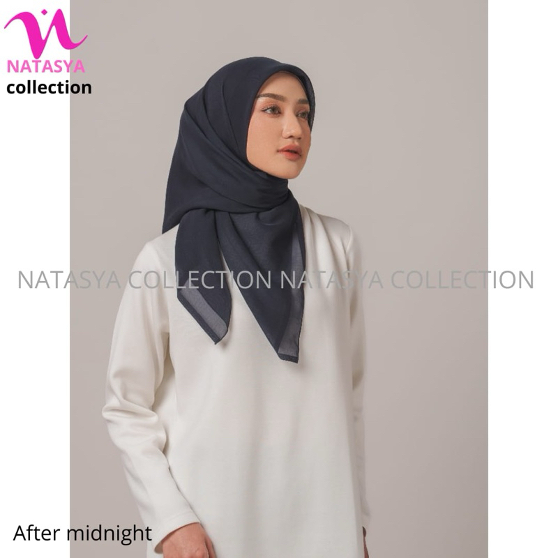 segi empat Paris premium Napocut polos Ukuran 115x115