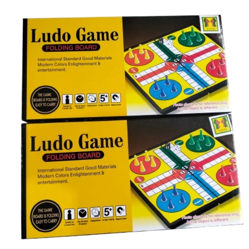 Ludo Magnet Board Game Mainan Anak Ludo