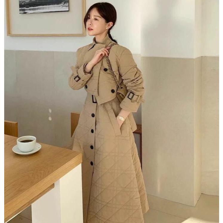 COAT 4520 JACKET PANJANG WINTER SEASON COAT MUSIM DINGIN WANITA KOREA PREMIUM IMPORT