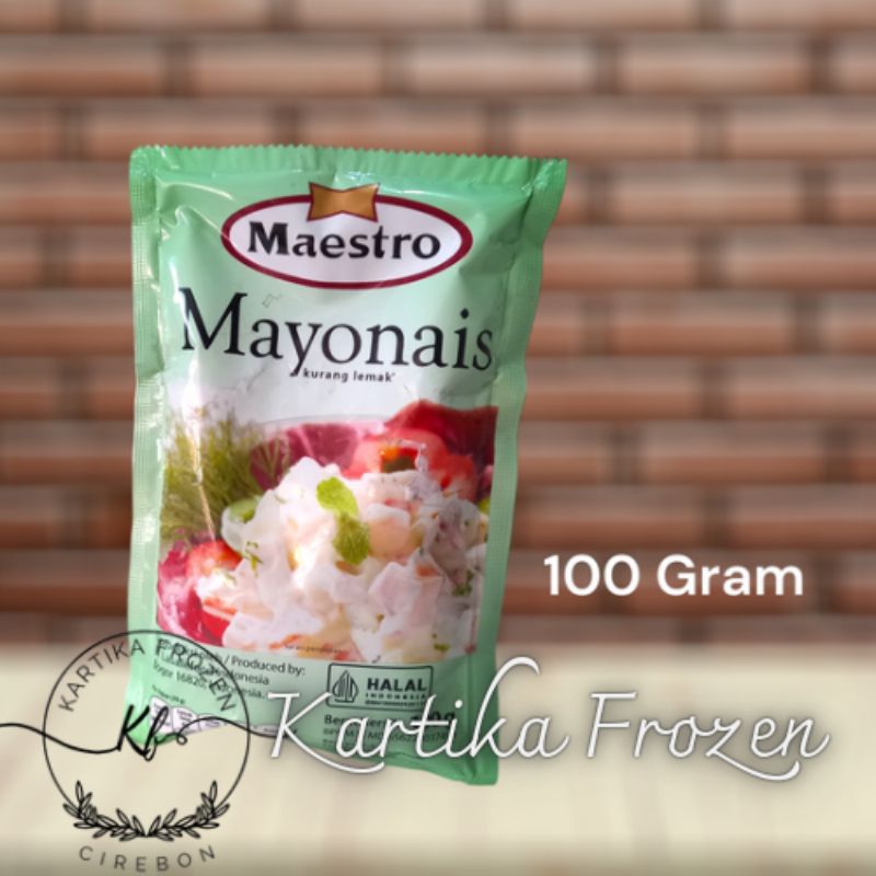 

MAESTRO MAYONAISE 100GR, Sangrai Wijen, pedas & Original