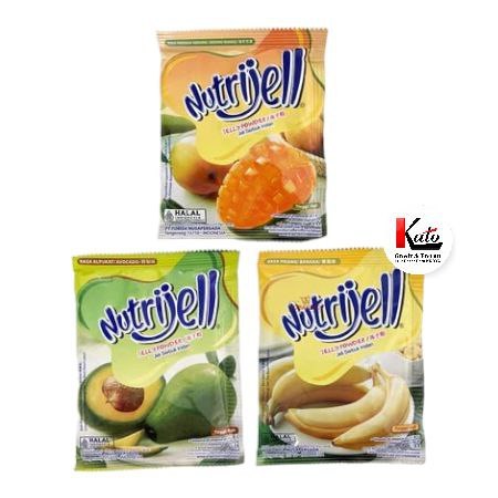 

Nutrijell Jelly Mangga Gedong/Alpukat/Pisang 30gr