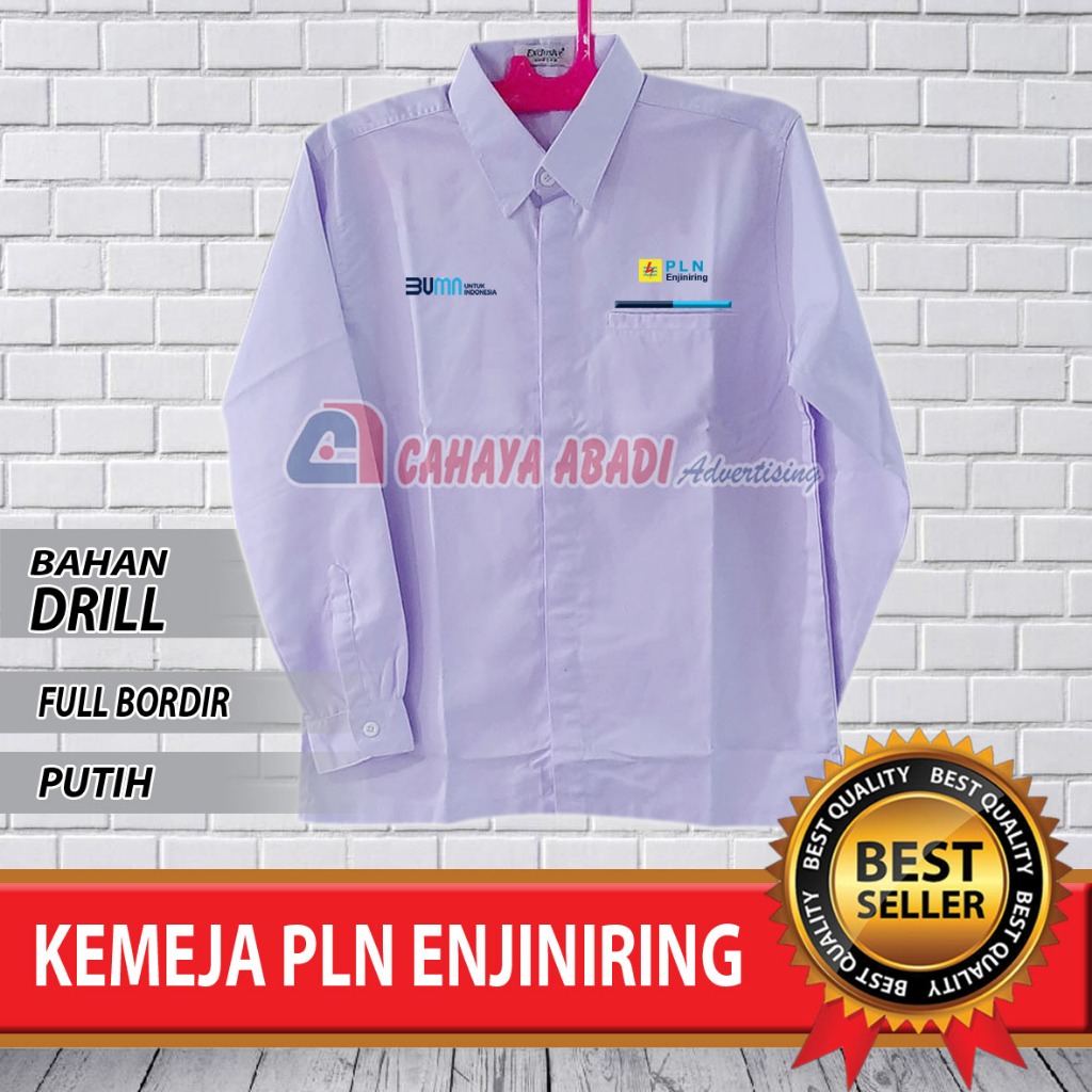 Kemeja BUMN PLN Enjiniring Seragam BUMN PLN Enjiniring Baju BUMN PLN Enjiniring