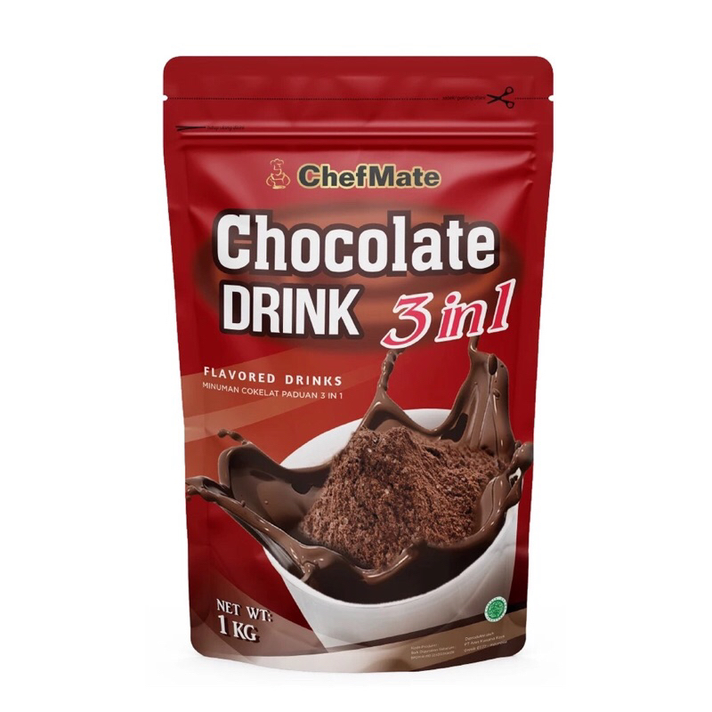 

ChefMate Chocolate Drink 1 Kg Minuman Coklat Bubuk 3 in 1