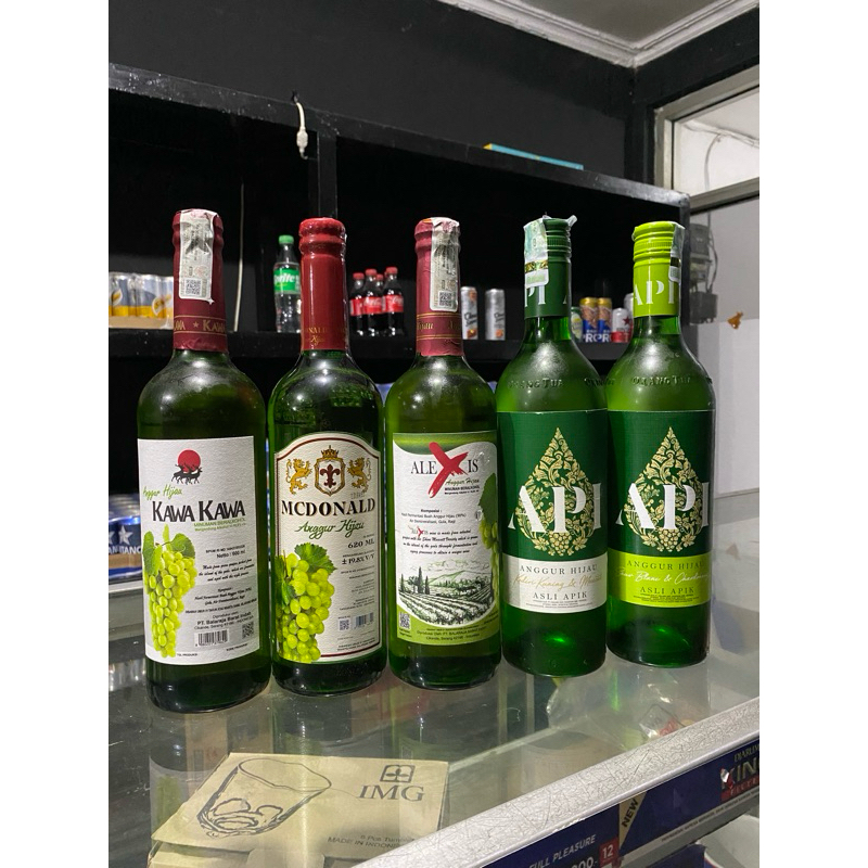 

Sirup manis rasa anggur hijau