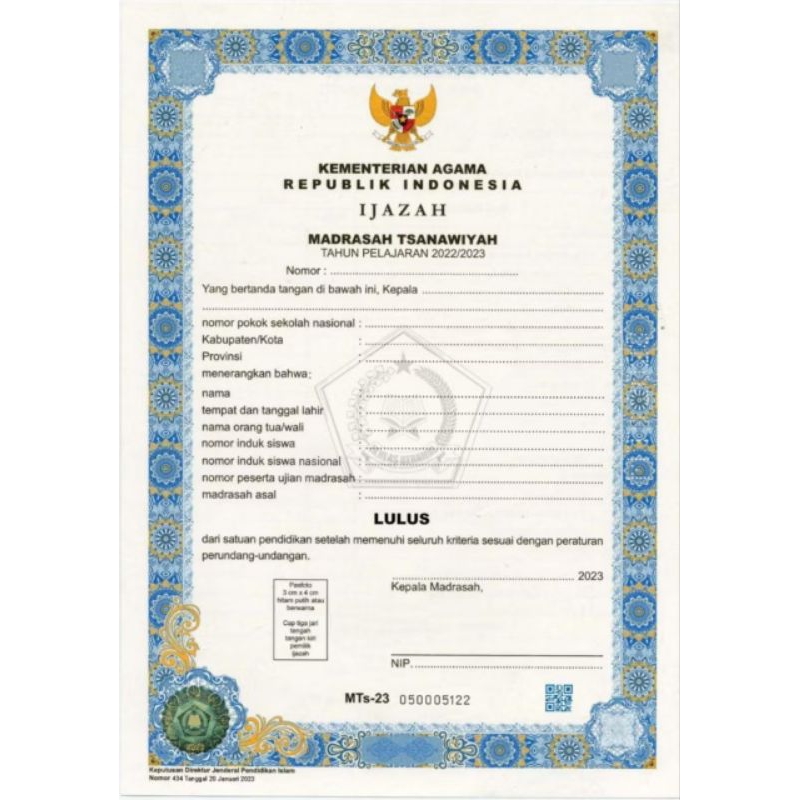 

sertifikat kosong isi sendiri