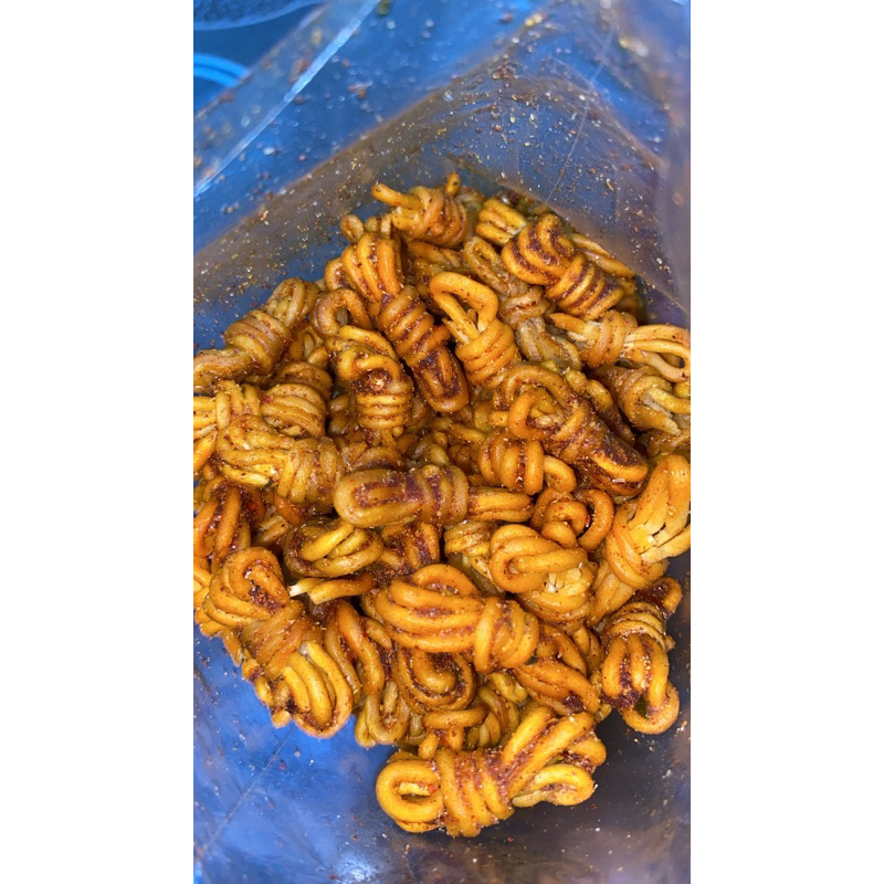 

mie gulung pedas daun jeruk