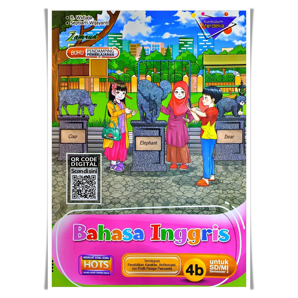 LKS BAHASA INGGRIS SD KELAS 4 SEMESTER 2 KURIKULUM MERDEKA | Zamrud PUTRA NUGRAHA