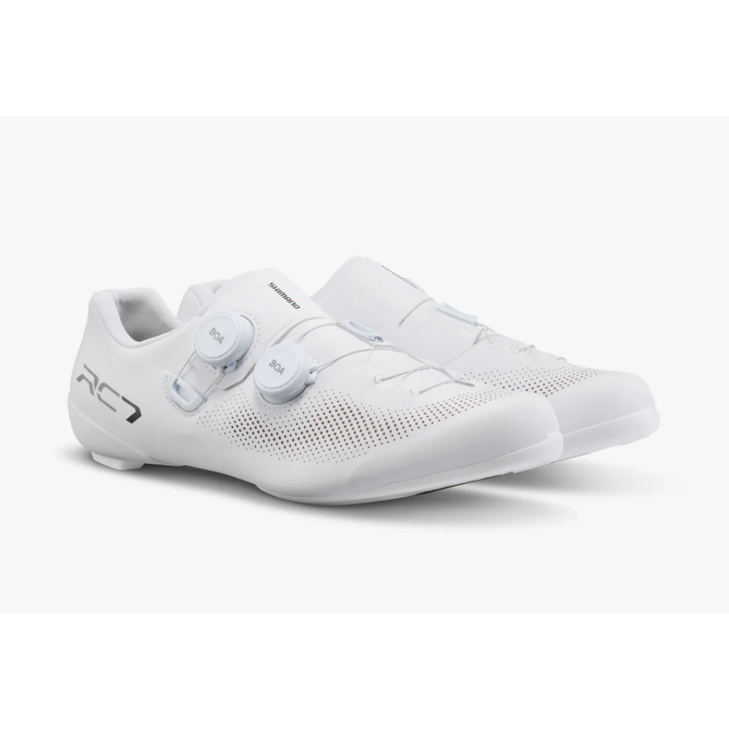 SEPATU SEPEDA SHIMANO RC703 WIDE WHITE/PUTIH RC703E RC7 SHOES SHIMANO CLEAT SHOES