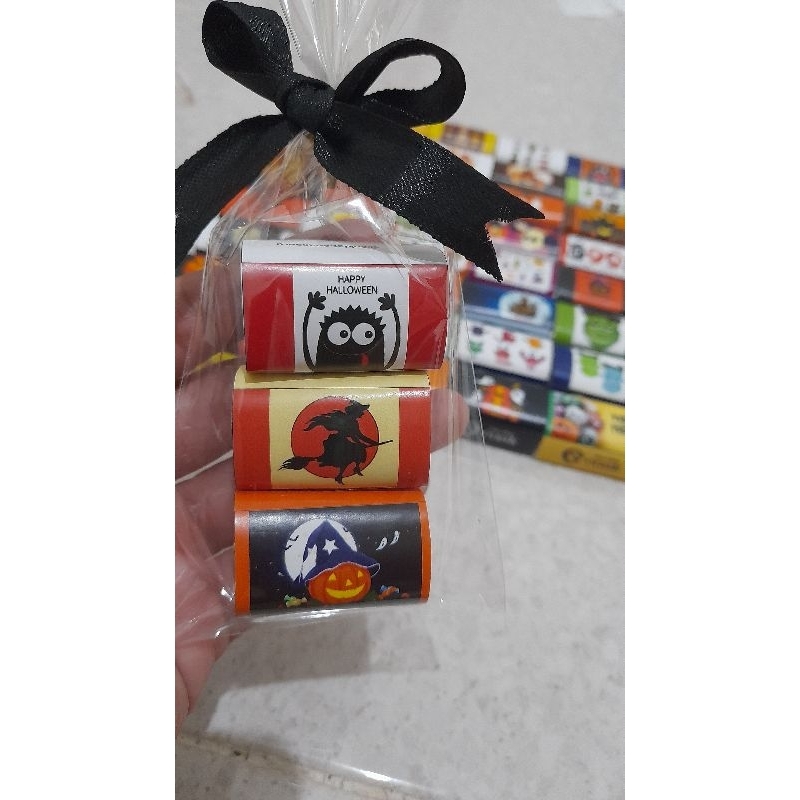 

Cokelat Souvenir Tema Halloween isi 3 pcs