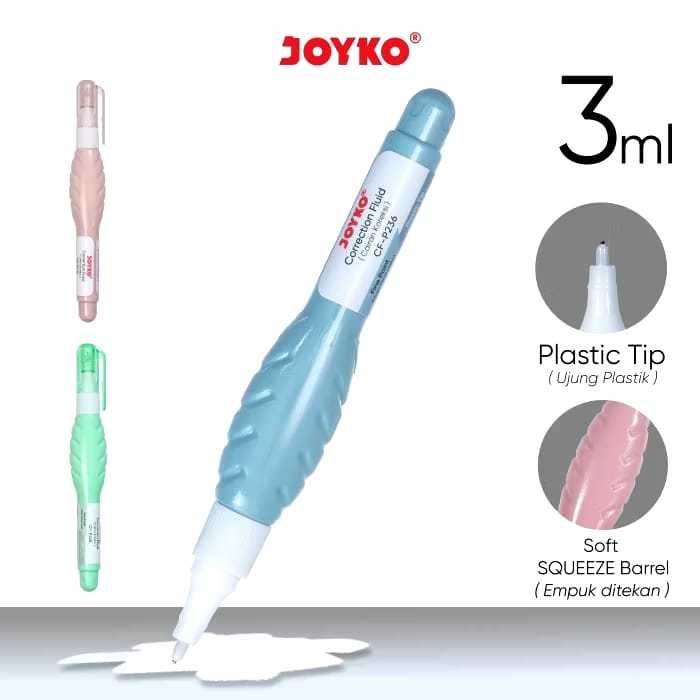 

Correction Fluid Cairan Koreksi Penghapus Cair Joyko CF-P236