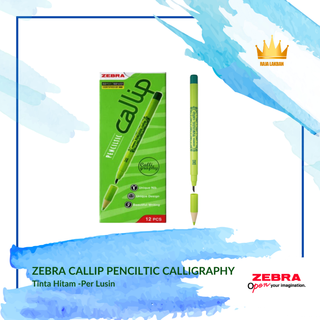 

Pulpen Zebra Callip Penciltic Caligraphy/ Limited Edition - Lusin