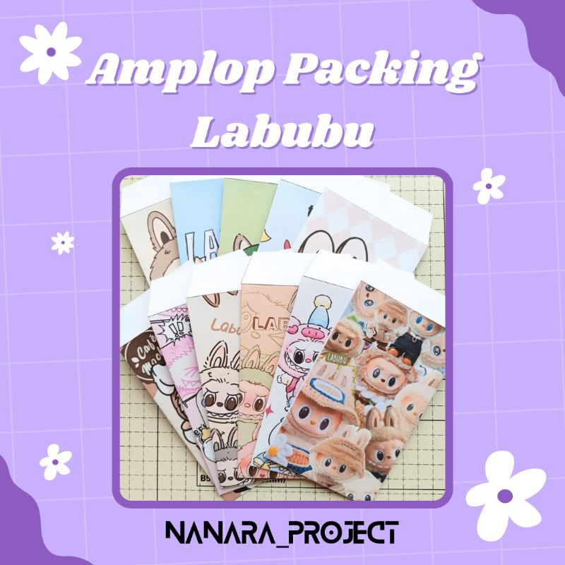 

DIY AMPLOP PACKING PHOTOCARD LABUBU || Amplop Mail Packing, Kpop Mail