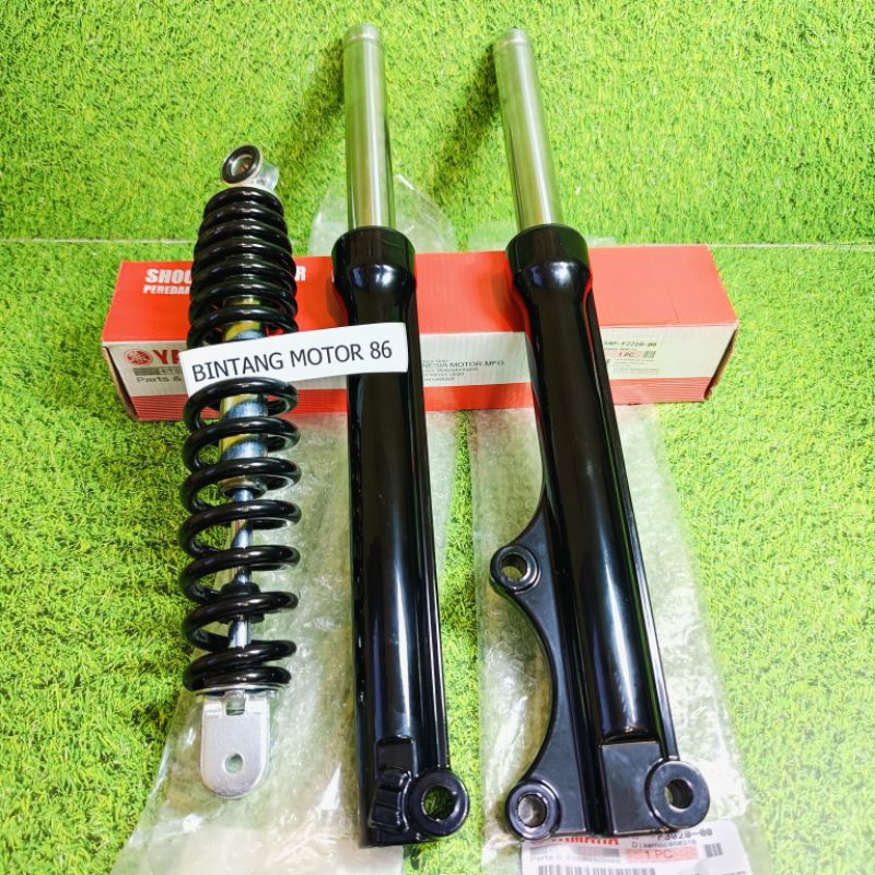 As shock tabung+Shockbreaker hitam Mio j/Mio M3/Mio new/Mio soul