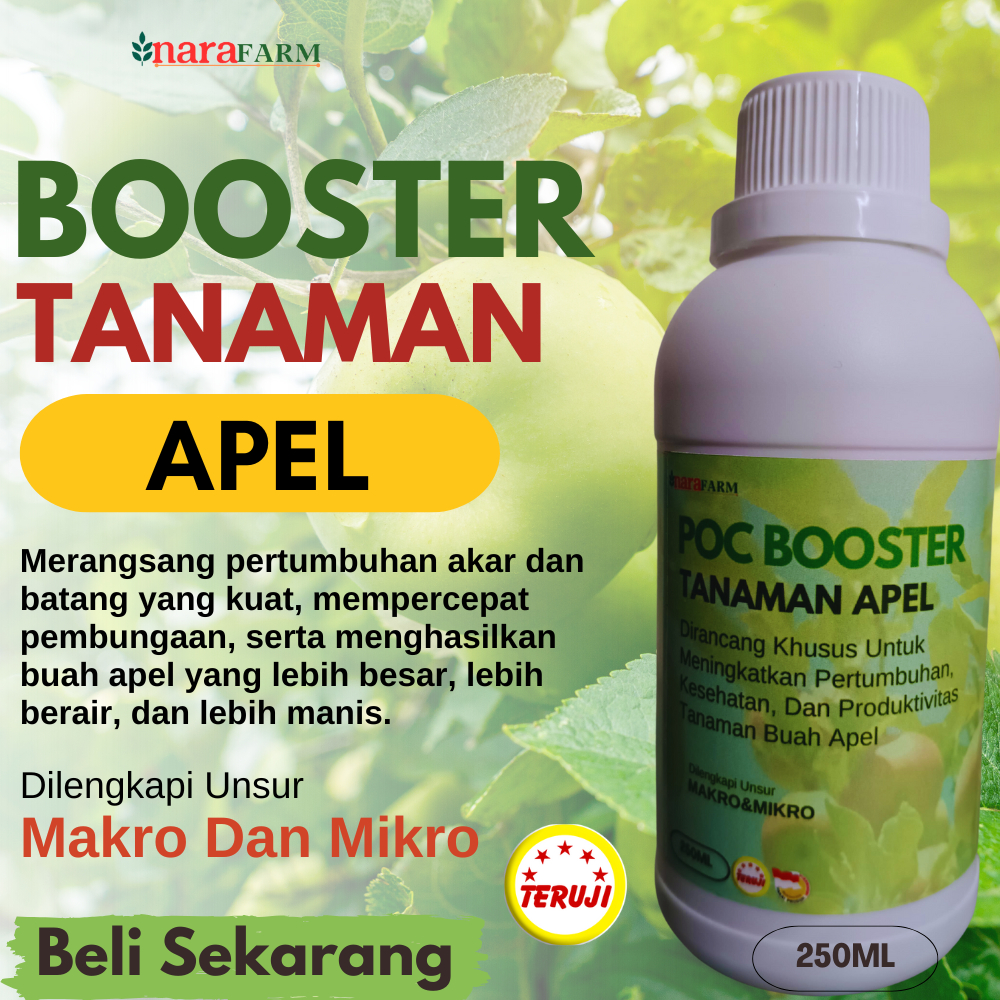 Pupuk apel cepat berbuah,Pupuk penyubur tanaman apel,Pupuk pelebat buah apel,Pupuk booster apel buah