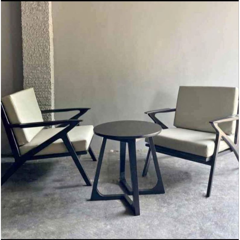 Kursi Teras minimalis kayu jati Set, kursi santai jati set,set kursi Teras kayu jati