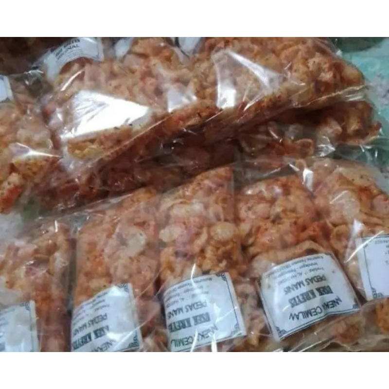 

krupuk usek paninggaran khas Pekalongan//kemasan 100Gram