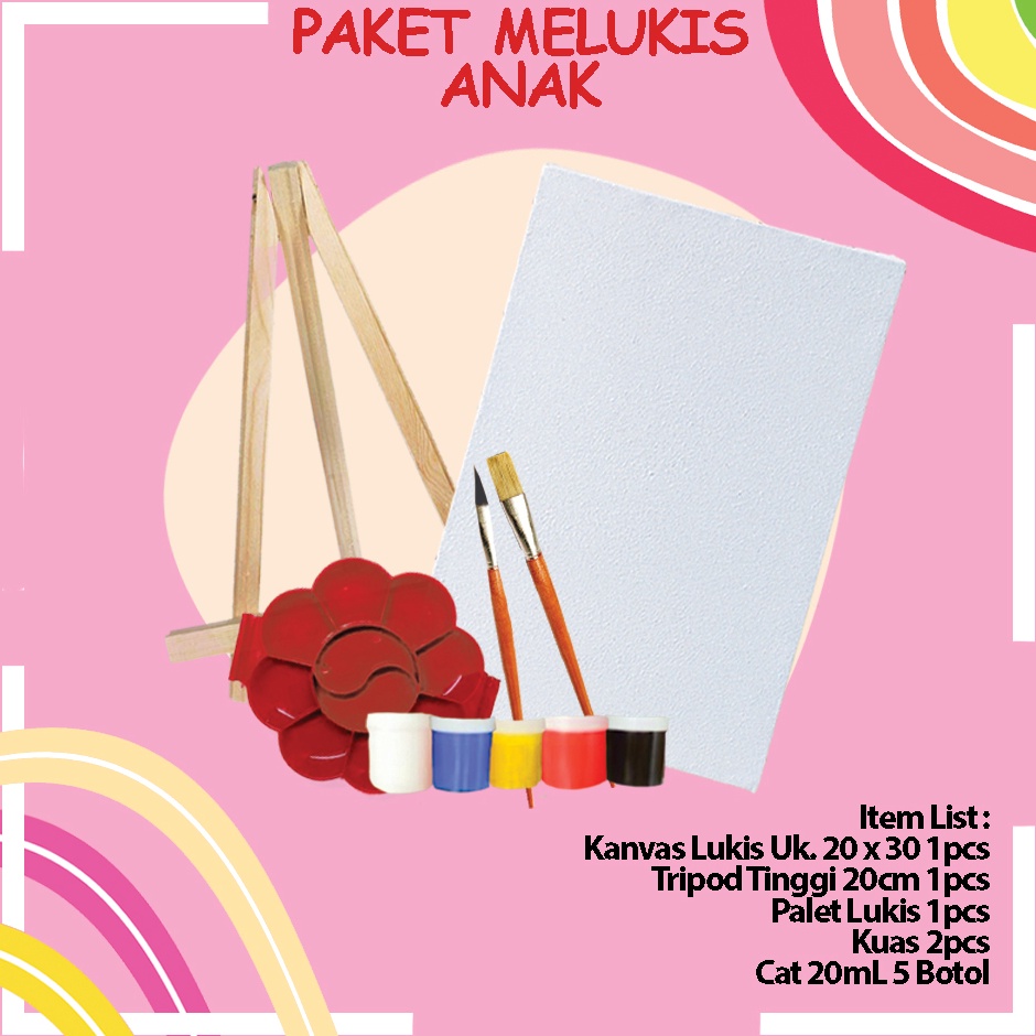 

Hadir Limited Paket Melukis Kanvas Ukuran 2 x 3cm Tripod Murah Komplit Berkualitas