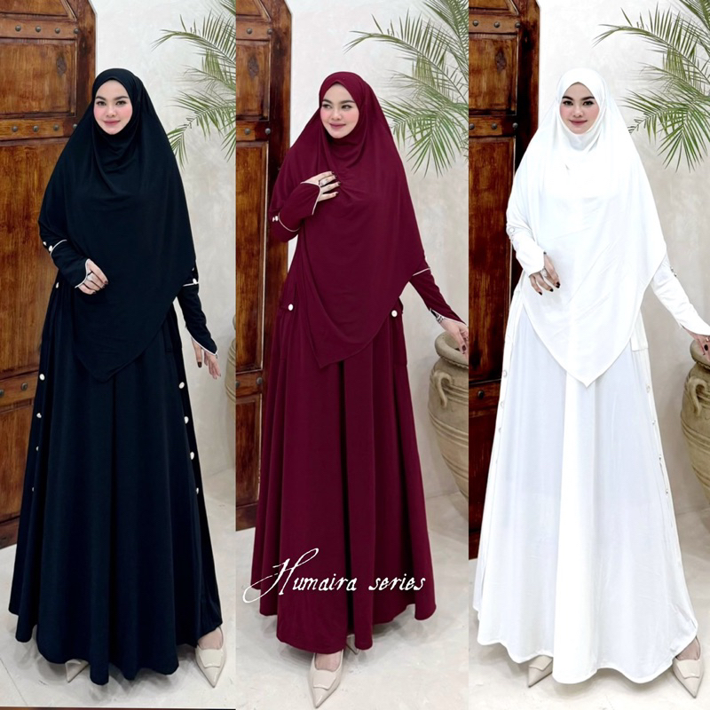 NEW HUMAIRAH SYARI BREND er.ge.ha Clothing BAHAN JERSY KOREA PREMIUM ORIGINAL TERBARU GAMIS SYARI PR