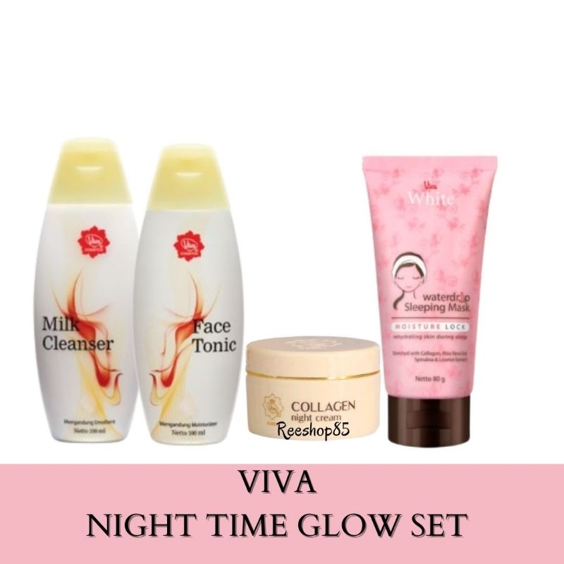 VIVA Paket Skincare Night Time Glow Set | Skincare Viva