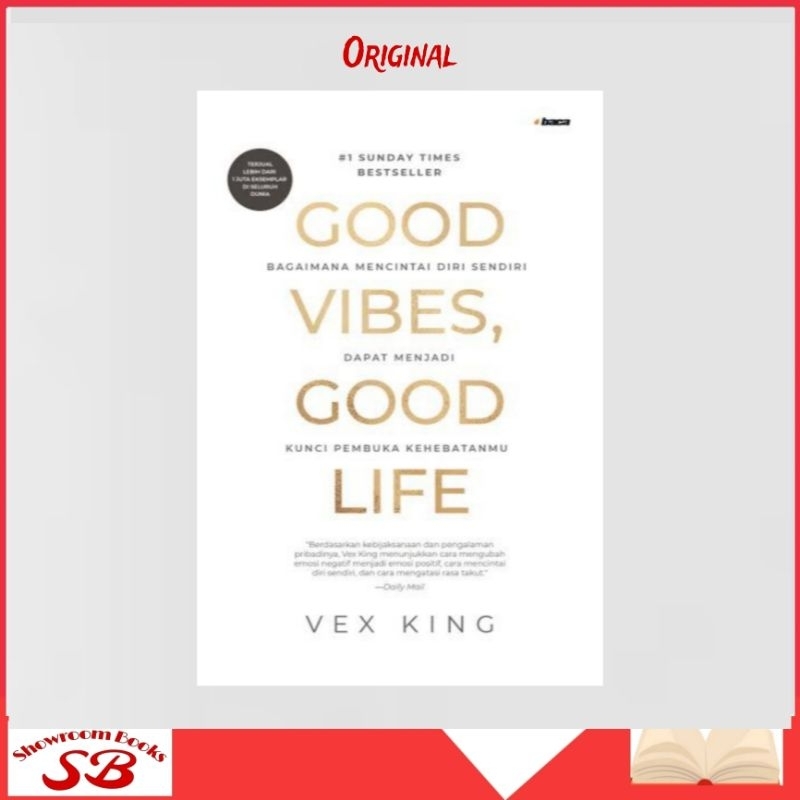 Buku Good Vibes Good Life - Vex King