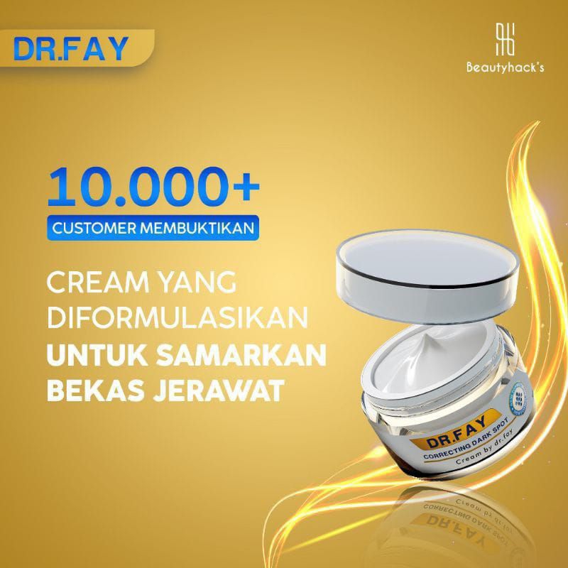 CREAM DR FAY SKINCARE TERBARU PENGHILANG JERAWAT KOMEDO