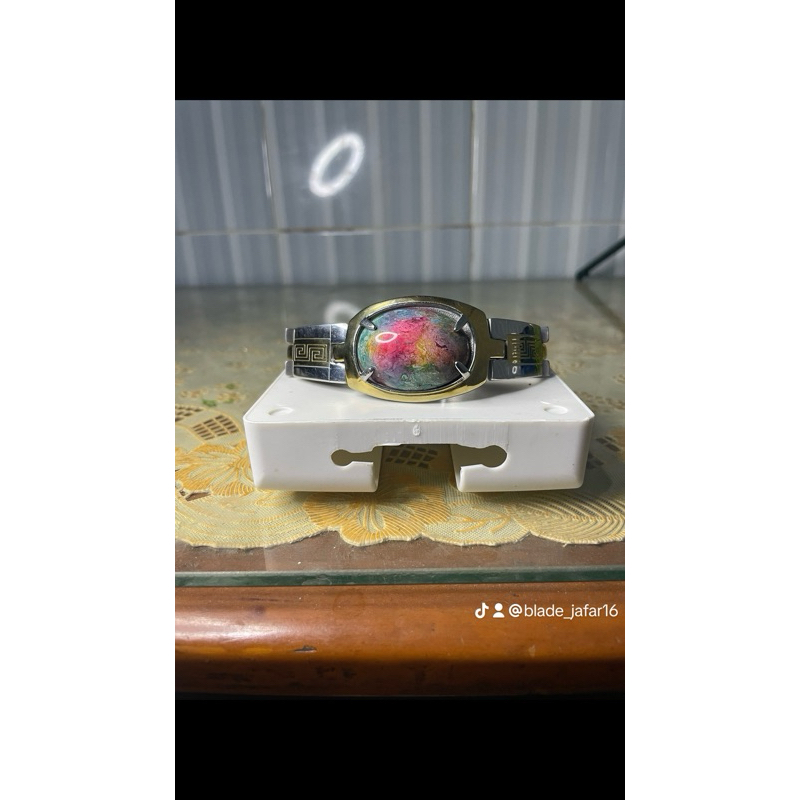batu akik jam tangan pelangi